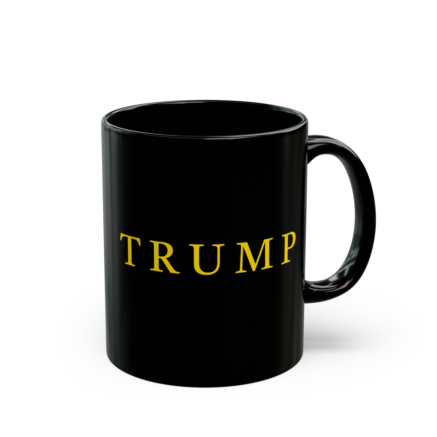 TRUMP Black coffee cup