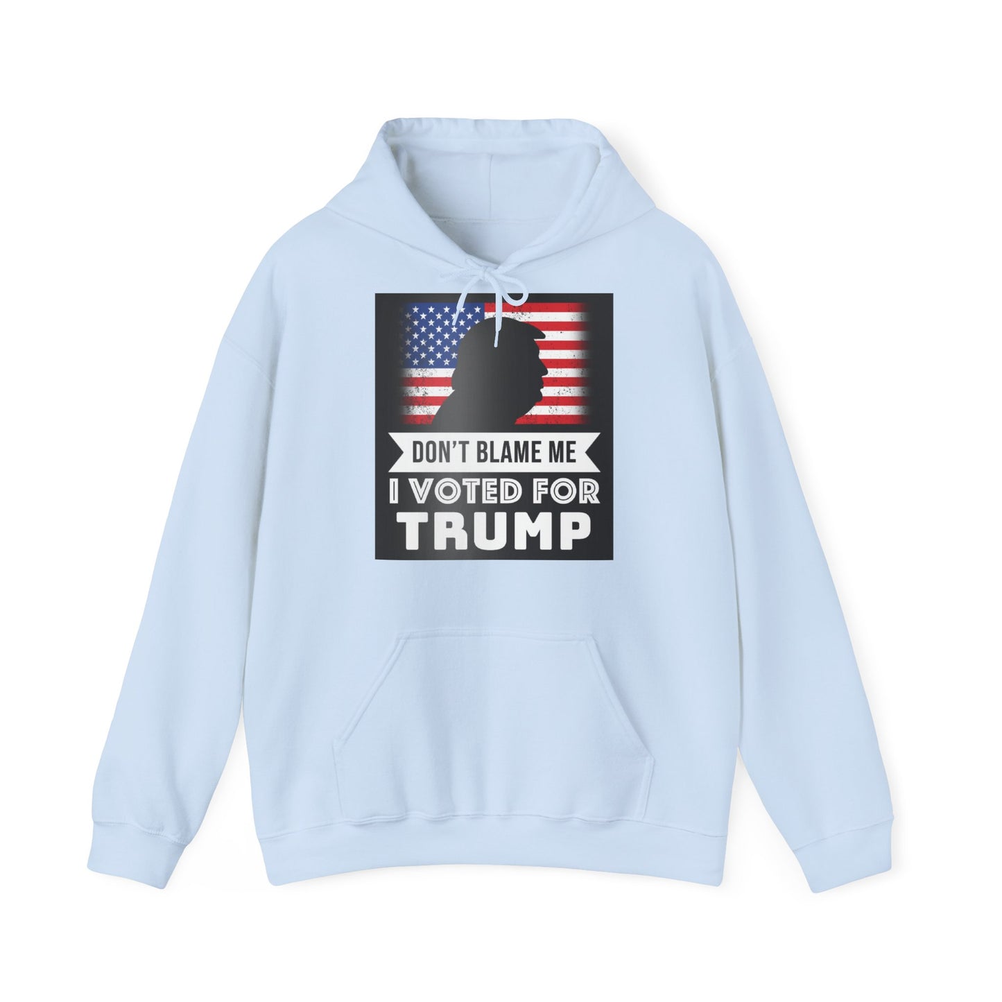 DON'T BLAME ME, I VOTED FOR TRUMP hoodie